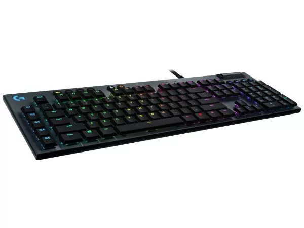 Gaming Keyboard Logitech G815, Mechanical, Ultra thin, GL Linear, RGB, G-Keys, Media control , USB