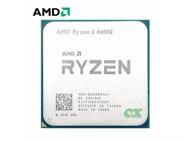 AMD Ryzen 5 4600G, Socket AM4, 3.7-4.2GHz (6C/12T), 3MB L2 + 8MB L3 Cache, Integrated Radeon Vega 7 Graphics, 7nm 65W, Unlocked, Box (with Wraith Stea