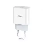 HOCO C76A Plus Speed source PD20W charger (EU) white