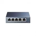 TP-LINK TL-SG105  5-port Gigabit Switch, 5 10/100/1000M RJ45 ports, steel case, QoS, IGMP Snooping