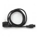 Power Cord PC-220V 1.0m Euro Plug VDE-approved molded power cord, Cablexpert, PC-186-ML12-1M фото