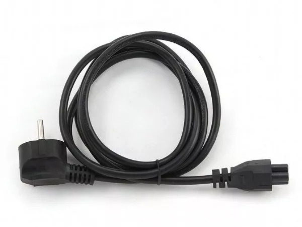 Power Cord PC-220V  1.0m Euro Plug   VDE-approved molded power cord, Cablexpert, PC-186-ML12-1M