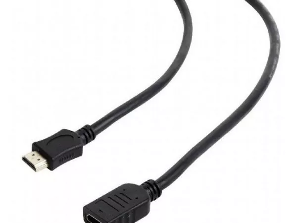 Cable HDMI male to HDMI female 3.0m Gembird male-female, V1.4, Black, CC-HDMI4X-10