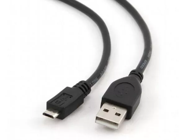 Cable USB micro CCP-mUSB2-AMBM-6, 1.8 m, USB 2.0 A-plug to Micro B-plug, Black