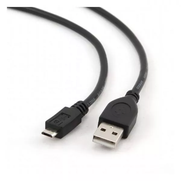 Cable USB micro CCP-mUSB2-AMBM-6, 1.8 m, USB 2.0 A-plug to Micro B-plug, Black