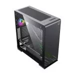 Case ATX GAMEMAX VEGA Pro, 1x120mm ARGB fan, ARGB HUB controller,Dual TG,Dust Filter,2xUSB 3.0, Grey