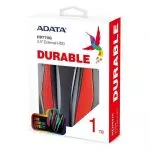 2.0TB (USB3.2) 2.5" ADATA HD770G RGB IP68 Rugged, Water/Shock/Dustproof, Red (AHD770G-2TU32G1-CRD)