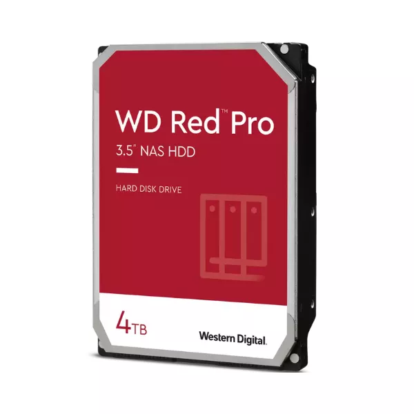 3.5" HDD 4.0TB SATA-256MB Western Digital "Red Pro (WD4003FFBX)", NAS, CMR фото