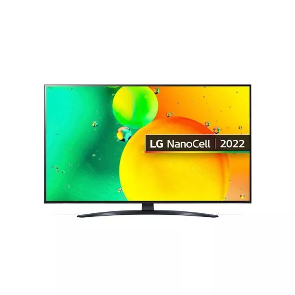 43" LED TV LG 43NANO766QA, Black (3840x2160 UHD, SMART TV, DVB-T/T2/C/S2) фото