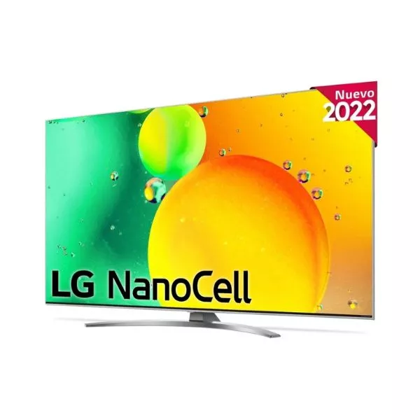 55" LED TV LG 55NANO786QA, Black (3840x2160 UHD, SMART TV, DVB-T/T2/C/S2)