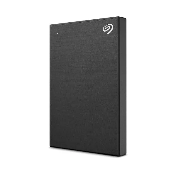 2.5" External HDD 2.0TB (USB3.2)  Seagate "One Touch", Black, Polished Aluminium, Durable design