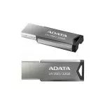 32GB USB3.1 Flash Drive ADATA "UV350", Silver, Metal Case, Slim Capless, Keychain (R/W:60/30MB/s)