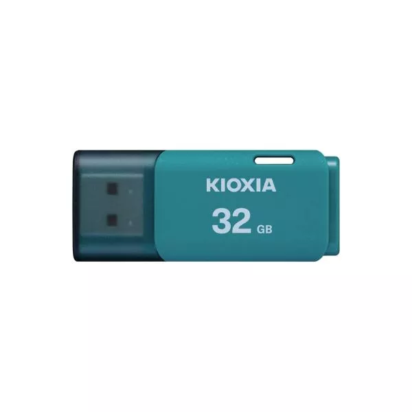 32GB USB2.0  Kioxia (Toshiba) TransMemory U202 Light Blue, Plastic, Small design (Read 20 MByte/s, Write 10 MByte/s)