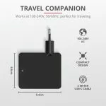 Trust Summa 45W Universal USB-C Charger, Universal and compact 45W charger with cable, to charge you