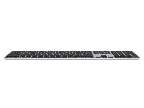 Apple Magic Keyboard with Touch ID and Numeric Keypad, Black Keys, Russian (MMMR3RS/A)