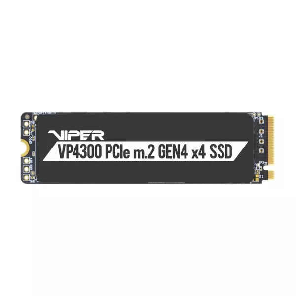 M.2 NVMe SSD 2.0TB VIPER (by Patriot) VP4300, w/ 2x Heatspreaders, Interface: PCIe4.0 x4 / NVMe 1.3, M2 Type 2280 form factor, Seq Read 7400 MB/s, Wri