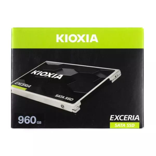 2.5" SSD  960GB KIOXIA (Toshiba) Exceria, SATAIII, SeqReads: 555 MB/s, SeqWrites: 540 MB/s,  Read / Write Speed: 81000 IOPS / 88000 IOPS, 7mm, Control