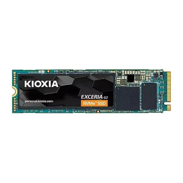 M.2 NVMe SSD 1.0TB KIOXIA (Toshiba) EXCERIA G2, Interface: PCIe3.0 x4 / NVMe1.3c, M2 Type 2280 form factor, Sequential Reads 2100 MB/s, Sequential Wri
