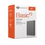 2.5" External HDD 4.0TB (USB3.0)  Seagate "Basic", Gray, Durable design