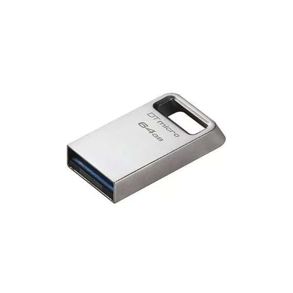 64GB USB3.2 Flash Drive Kingston DataTravaler Micro "DTMC3G2", Ultra-small Metal Case (DTMC3G2/64G)