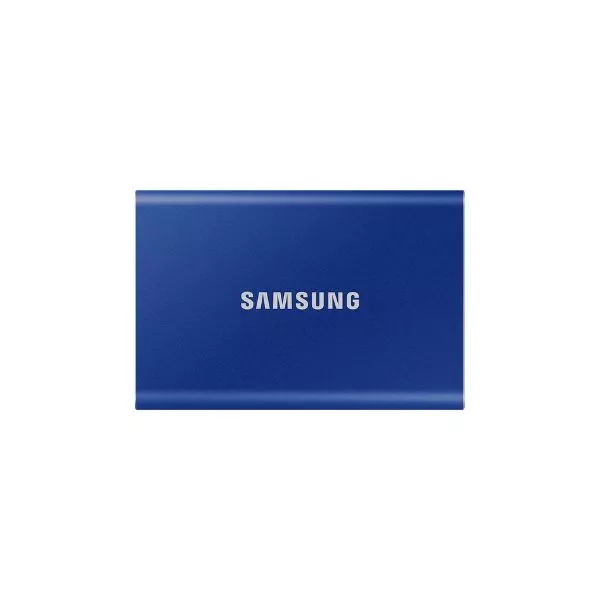 2.0TB (USB3.2/Type-C) Samsung Portable SSD T7 , Blue (85x57x8mm, 58g, R/W:1050/1000MB/s)