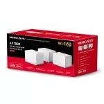 Whole-Home Mesh Dual Band Wi-Fi 6 System MERCUSYS, "Halo H70X (3-pack)", 1800Mbps, MU-MIMO,Gbit Ports