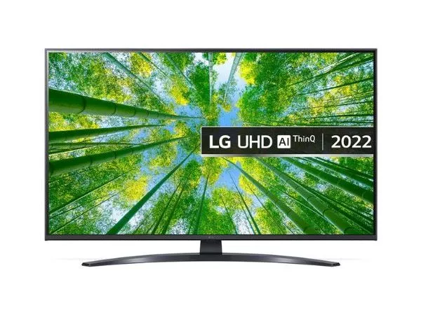 43" LED TV LG 43UQ81006LB, Black (3840x2160 UHD, SMART TV, DVB-T2/C/S2)