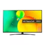 143959 55" LG 55NANO766QA, Black (3840x2160 UHD, SMART TV, DVB-T/T2/C/S2)