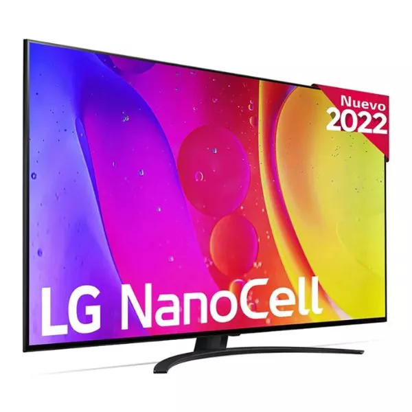 55" LED TV LG 55NANO826QB, Black (3840x2160 UHD, SMART TV, DVB-T/T2/C/S2)