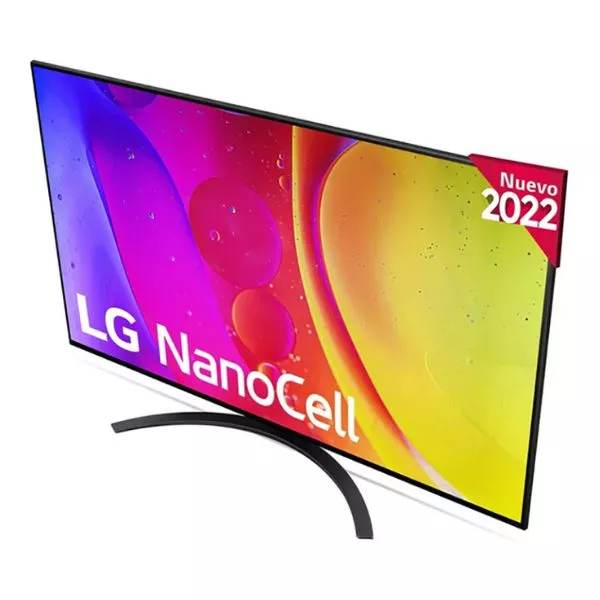 55" LED TV LG 55NANO826QB, Black (3840x2160 UHD, SMART TV, DVB-T/T2/C/S2)