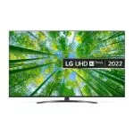 55" LED TV LG 55UQ81006LB, Black (3840x2160 UHD, SMART TV, DVB-T2/C/S2)