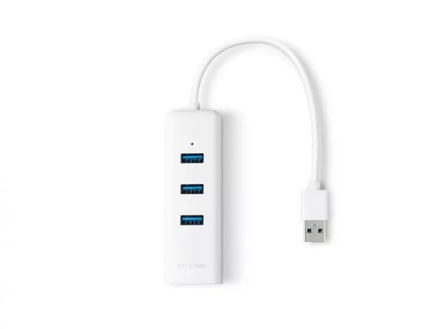TP-LINK UE330, USB 3.0 3-Port Hub & Gigabit Ethernet Adapter