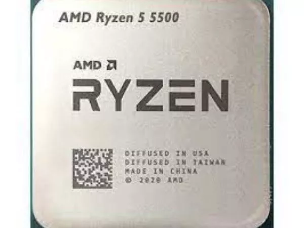 CPU AMD Ryzen 5 5500  (3.6-4.2GHz, 6C/12T, L2 3MB, L3 16MB, 7nm, 65W), Socket AM4, Tray