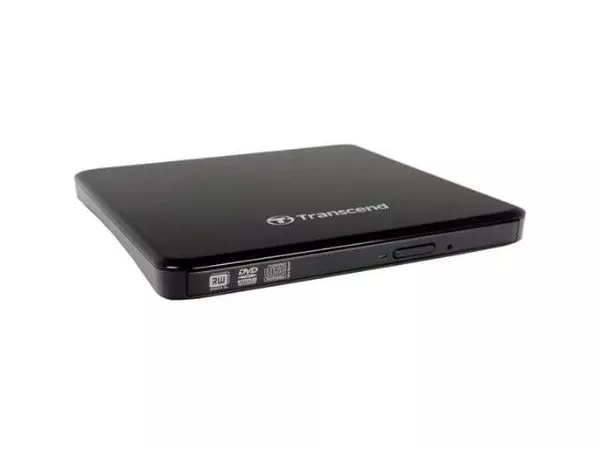 External Slim DVD-RW Drive Transcend "TS8XDVDS", Black, SuperSlim (13.9mm) (USB2.0), Retail
