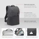 16"/15" NB backpack MacBook Pro, Ultrabook, RIVACASE 8861 black melange фото