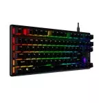 HYPERX Alloy Origins PBT Mechanical Gaming Keyboard (RU), HyperX Aqua - Tactile key switch, High-quality, Durable PBT keycaps, Backlight (RGB), 100% a