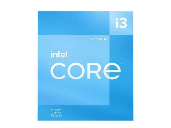 CPU Intel Core i3-12100F 3.3-4.3GHz (4P+0E/8T,12MB, S1700, 10nm, No Integ, Graphics, 58W) Box