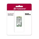 .M.2 SATA SSD  500GB Transcend "TS500GMTS425S" [42mm, R/W:530/480MB/s, 50K/75K IOPS, 180 TBW, 3DTLC]