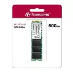 M.2 SATA SSD 500GB Transcend "TS500GMTS825S" [80mm, R/W:530/480MB/s, 55K/75K IOPS, 180 TBW, 3DTLC] фото
