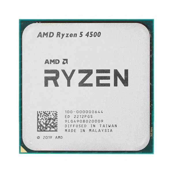 CPU AMD Ryzen 5 4500  (3.6-4.1GHz, 6C/12T, L2 3MB, L3 8MB, 7nm, 65W), Socket AM4, Tray