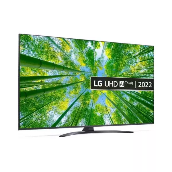 50" LED TV LG 50UQ81006LB, Black (3840x2160 UHD, SMART TV, DVB-T2/C/S2)