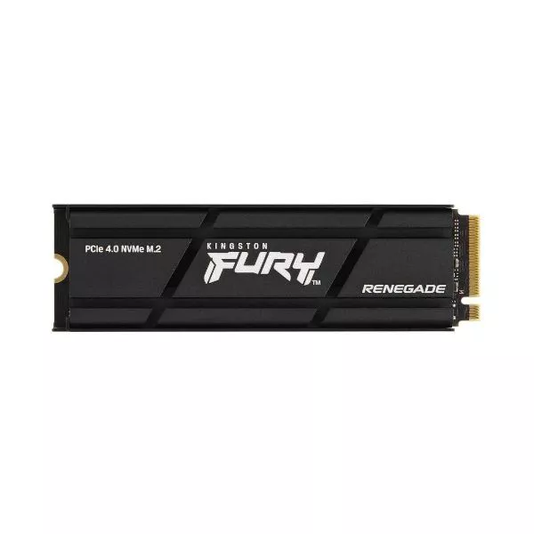 M.2 NVMe SSD 500GB Kingston FURY Renegade w/Heatsink10.5mm [PCIe 4.0 x4, R/W:7300/3900MB/s,3DTLC] фото