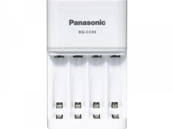 Panasonic "Smart-Quick" Charger 4-pos AA/AAA, BQ-CC55E