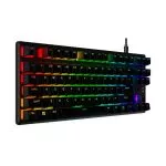 HYPERX Alloy Origins Core PBT Mechanical Gaming Keyboard (RU), HyperX Red - Linear key switch, High-quality, Durable PBT keycaps, Backlight (RGB), 100