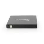 External DVDRW Drive Gembird DVD-USB-02, Portable-17mm, CDR/RW +24x/-24x, DVDR+8x/-8x, RW+6x/-6x, DL