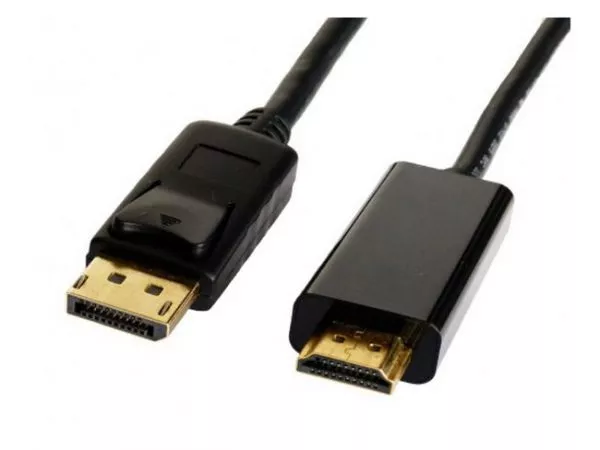 Cable DisplayPort 3m Brackton DPH-SKB-0300.B, 3 m,DP to HDMI, digital interface cable, bulk packing