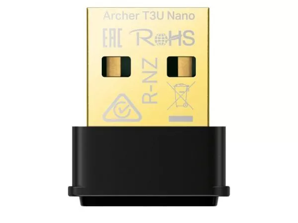 USB2.0 Nano Wi-Fi AC Dual Band LAN Adapter TP-LINK "Archer T3U Nano", 1300Mbps, MU-MIMO