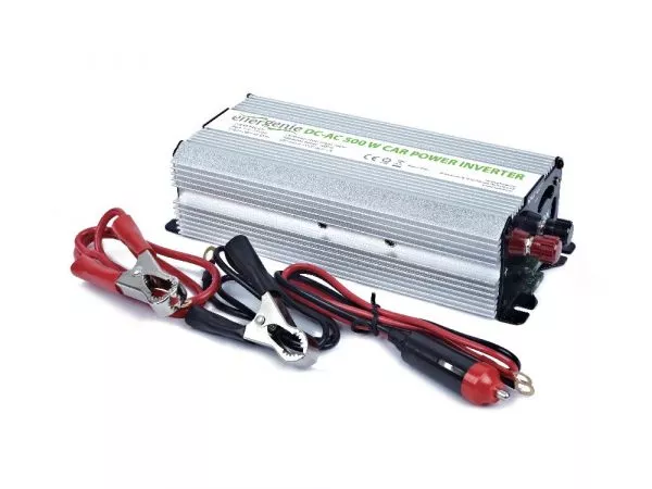 EnerGenie EG-PWC-033, 12V Car power inverter, 500W, with USB port / 5V-1A, Power output: 500 W conti