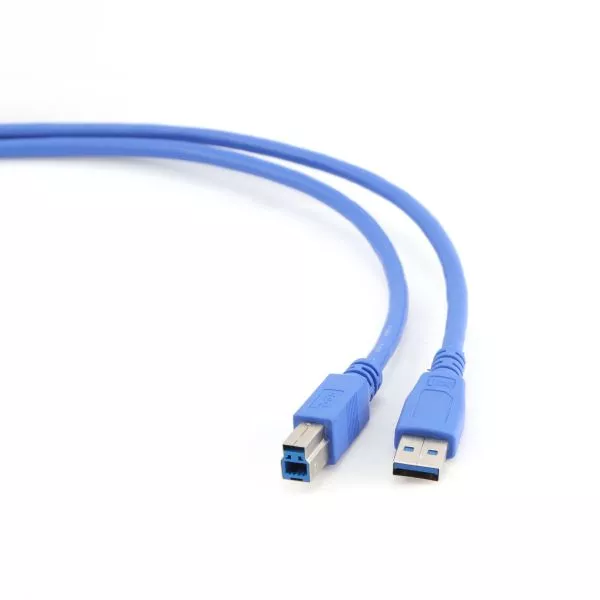 Cable USB, A-plug B-plug, 3.0 m USB3.0. High quality, CCP-USB3-AMBM-10