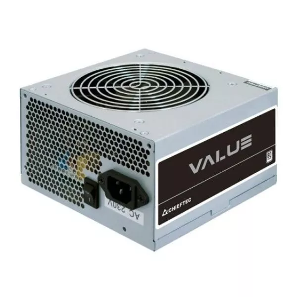 Power Supply ATX 600W Chieftec VALUE APB-700B8, Active PFC, 120mm silent fan, w/o power cord